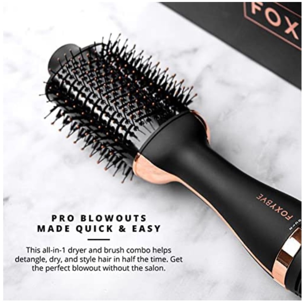 NEW Foxybae Rose Gold Blowout Brush - Picture 2 of 7